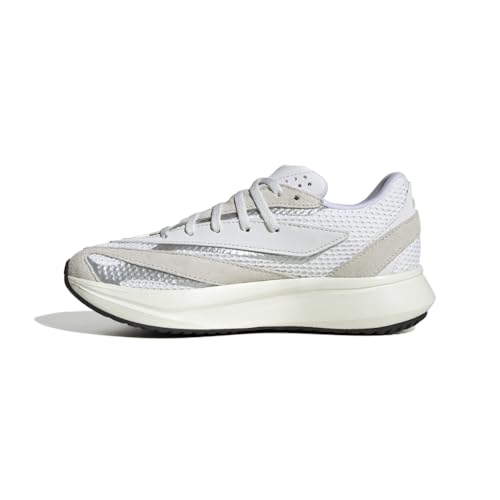 adidas Kids Boys Lightblaze Lace Up Sneakers Shoes Casual - Grey, Off White