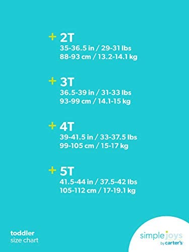 Simple Joys by Carter's girls 4-piece Playwear Set