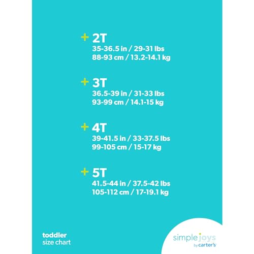 Simple Joys by Carter's girls 4-piece Playwear Set