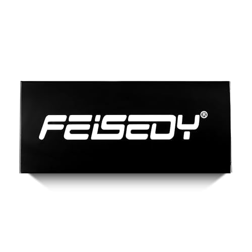 FEISEDY Polarized Women Square Sunglasses Sparkling Composite Shiny Frame B2289