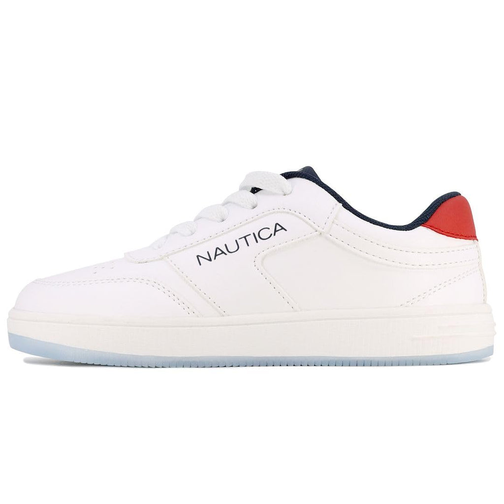 Nautica Kids Boys Lace-Up Fashion Sneakers Low-Top Dress Shoes for Youth - (Big Kid/Little Kid)