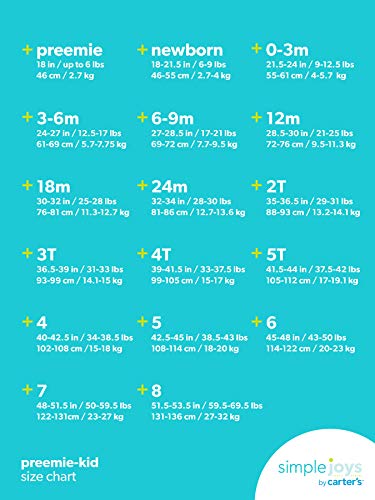 Simple Joys by Carter's girls 4-piece Playwear Set