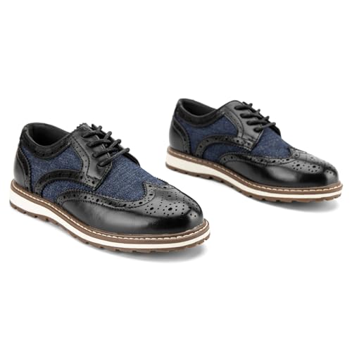 JITAI Boy's Oxford Toddler Dress Shoes Casual Comfort Uniform Formal Fashion Shoes