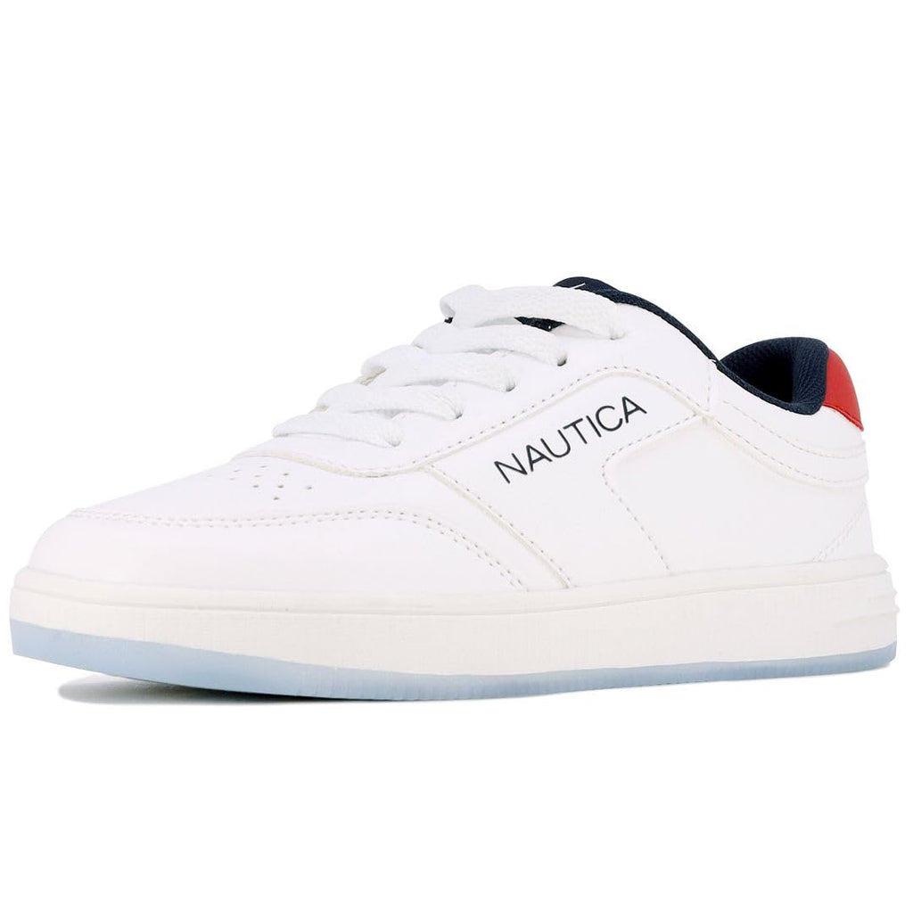 Nautica Kids Boys Lace-Up Fashion Sneakers Low-Top Dress Shoes for Youth - (Big Kid/Little Kid)