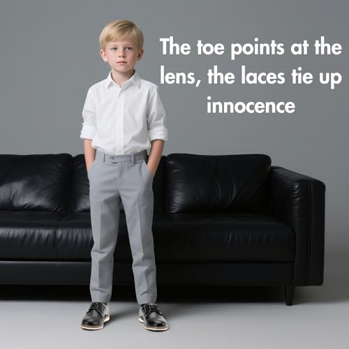 JITAI Boy's Oxford Toddler Dress Shoes Casual Comfort Uniform Formal Fashion Shoes