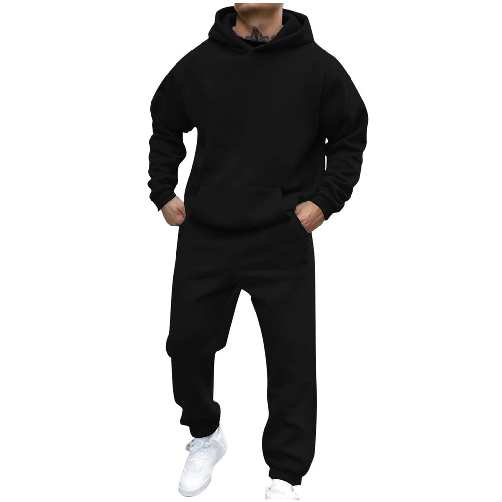 Men's Jogger Set 2 Piece Lounge Sweatshirt Sets Outfits Matching Sweatsuits Two Piece