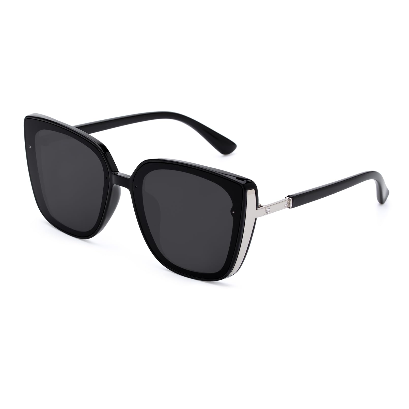 COLOSSEIN Beach Sunglasses for Women and Men Trendy Oversized Sunglasses Classic Square Sunglasses