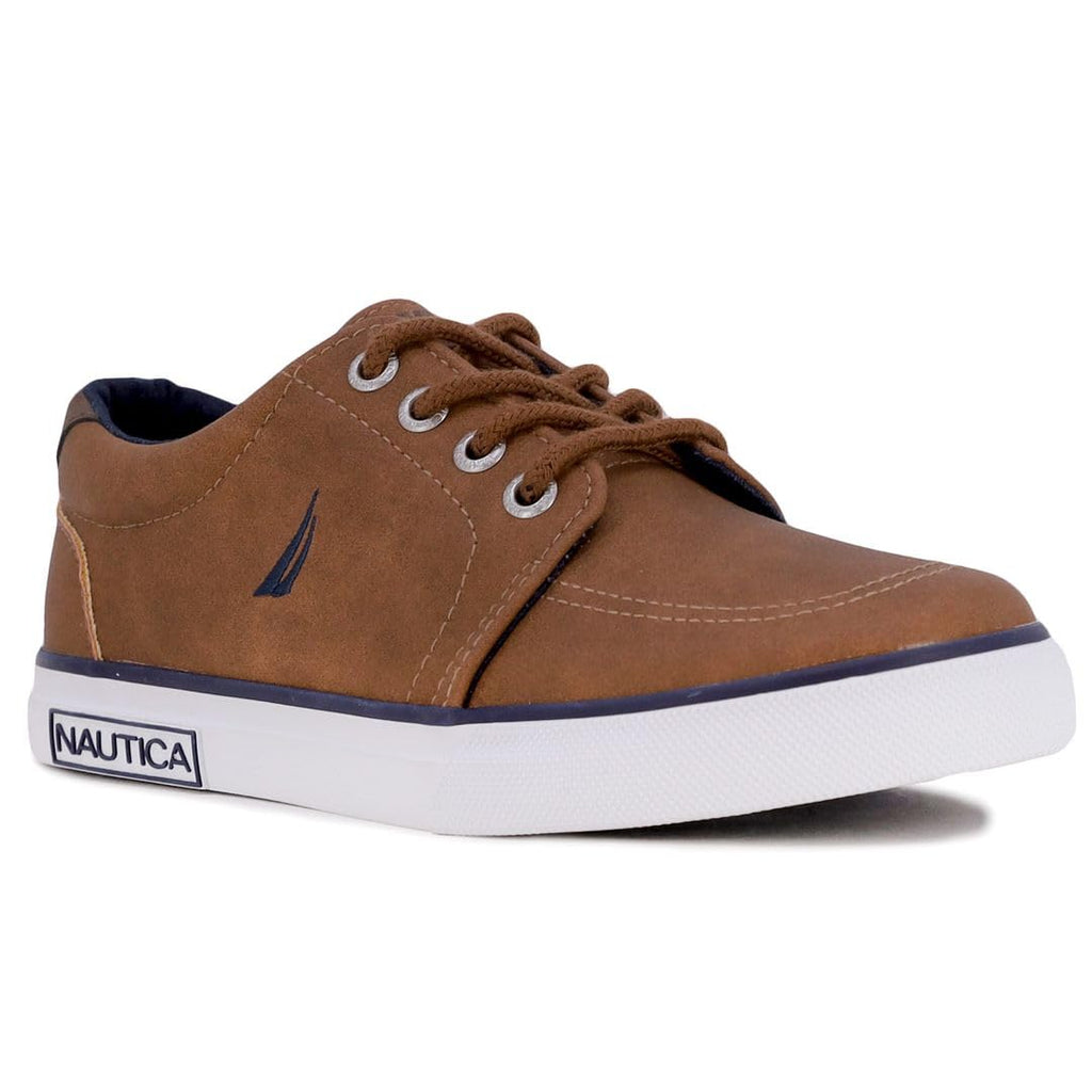 Nautica Kids Boys Lace-Up Fashion Sneakers Low-Top Dress Shoes for Youth - (Big Kid/Little Kid)
