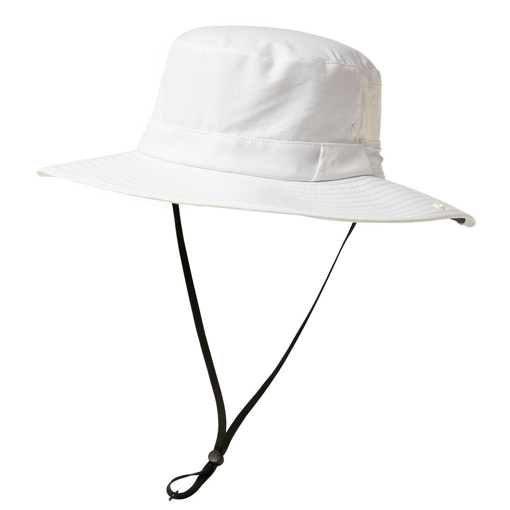 TOP-EX L/XL/XXL UV50+ Waterproof Wide Brim Bucket Sun Hat for Summer Fishing Hiking w/Detachable Strap & Vented Mesh