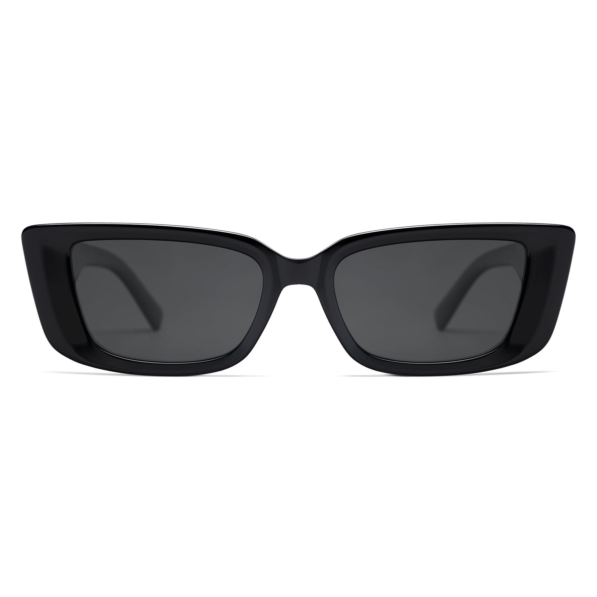 Retro Rectangle Sunglasses for Women Men 90s Frame Polarized Sun Glasses UV Protection Shades AP3689