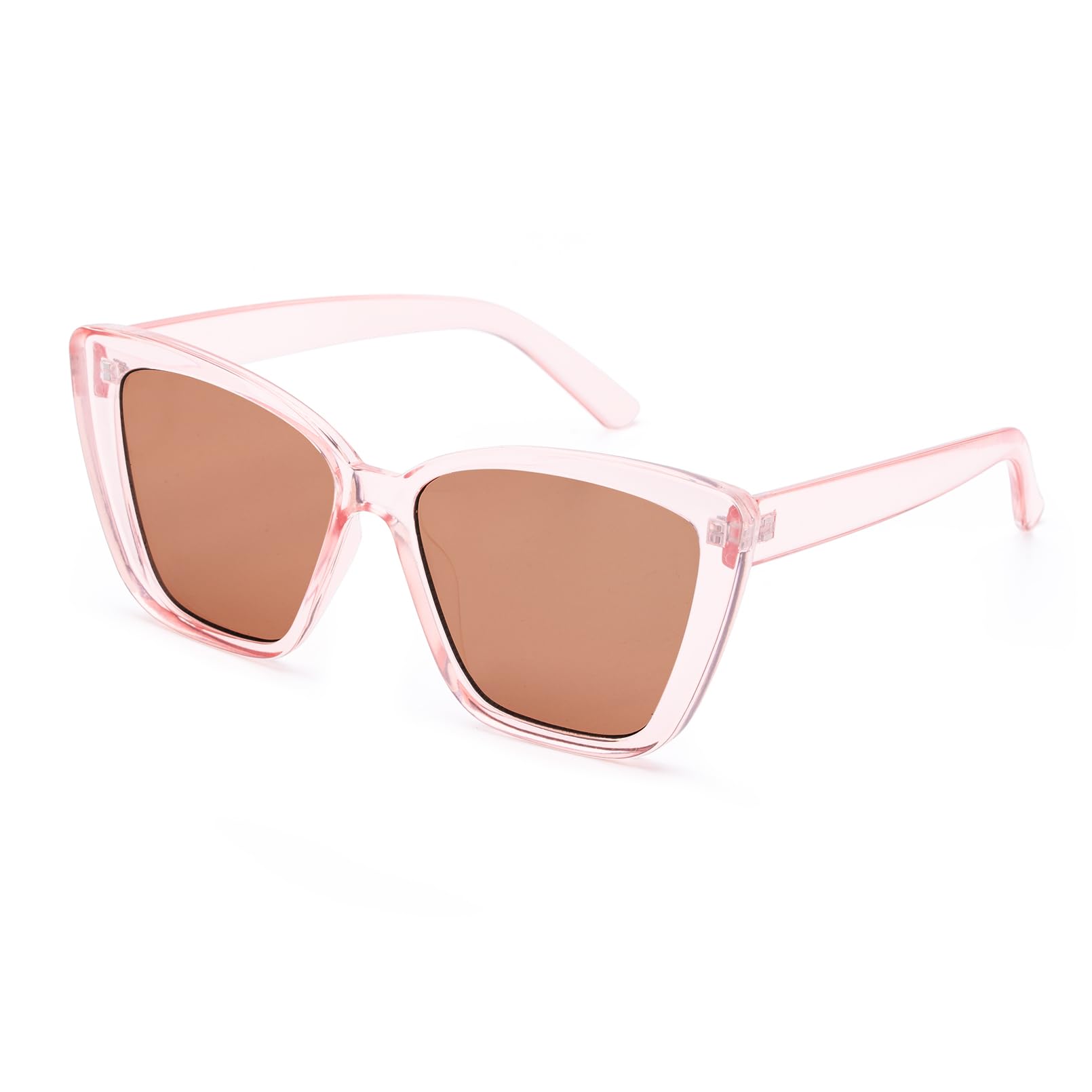 COLOSSEIN Beach Sunglasses for Women and Men Trendy Oversized Sunglasses Classic Square Sunglasses