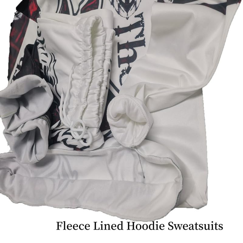 prigridche Wolf & Lion 3D Printed Hoodie Pants Suit Male Autumn Winter Casual Sweashirt Pullover Tracksuit Set