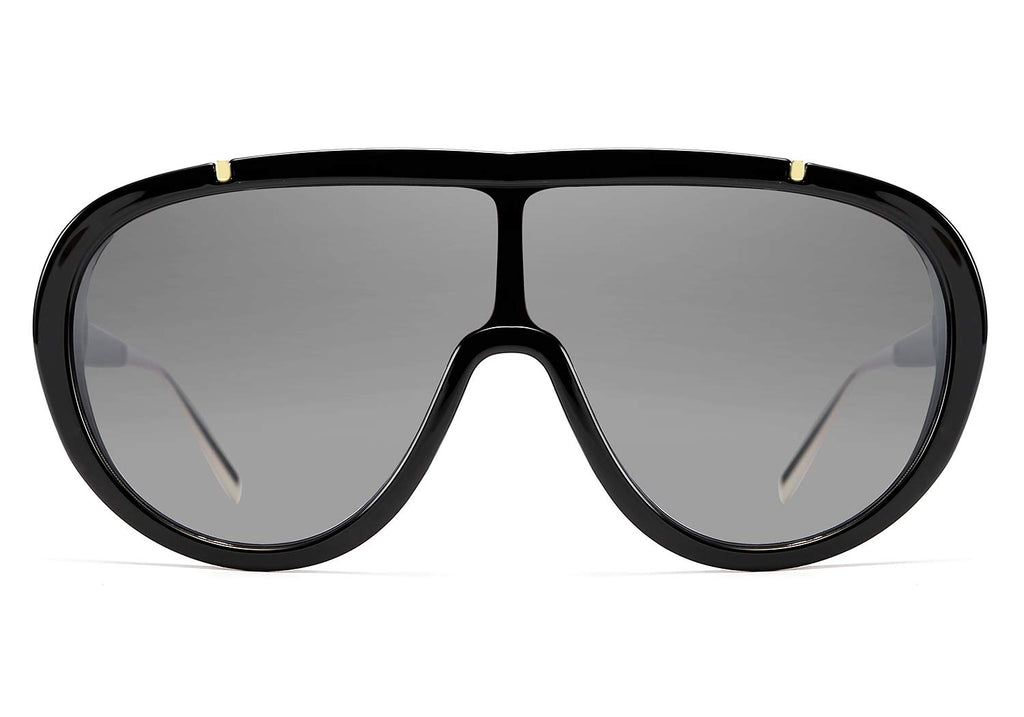 FEISEDY Sunglasses Women Oversized One Piece Frame UV400 Sun Glasses Trendy Retro Shades B2580