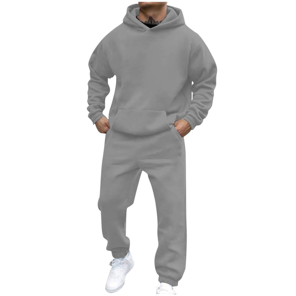 Men's Jogger Set 2 Piece Lounge Sweatshirt Sets Outfits Matching Sweatsuits Two Piece