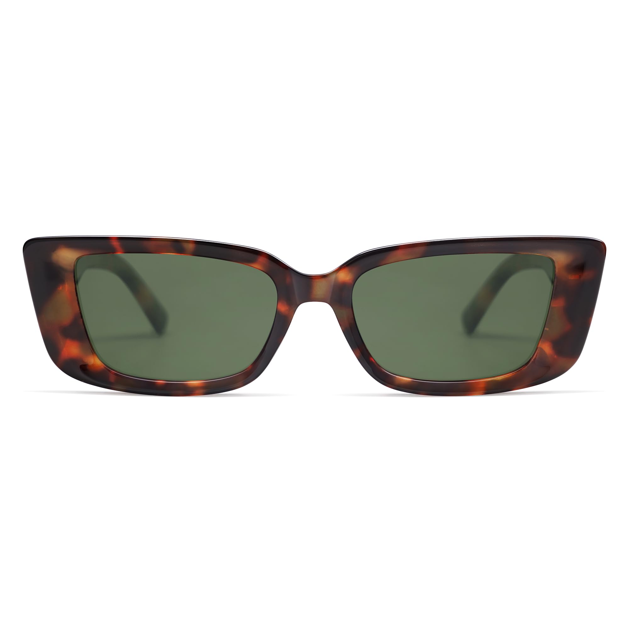 Retro Rectangle Sunglasses for Women Men 90s Frame Polarized Sun Glasses UV Protection Shades AP3689