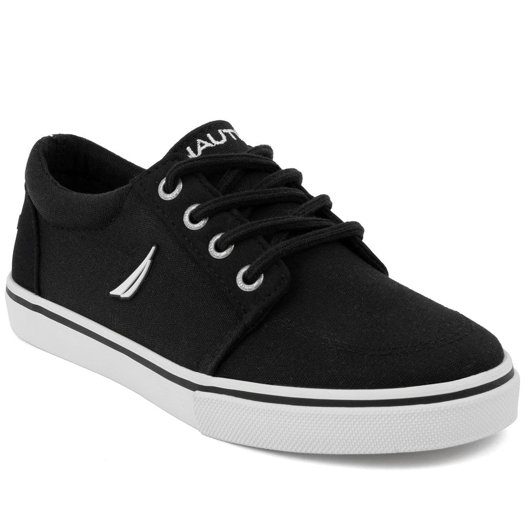 Nautica Kids Boys Lace-Up Fashion Sneakers Low-Top Dress Shoes for Youth - (Big Kid/Little Kid)