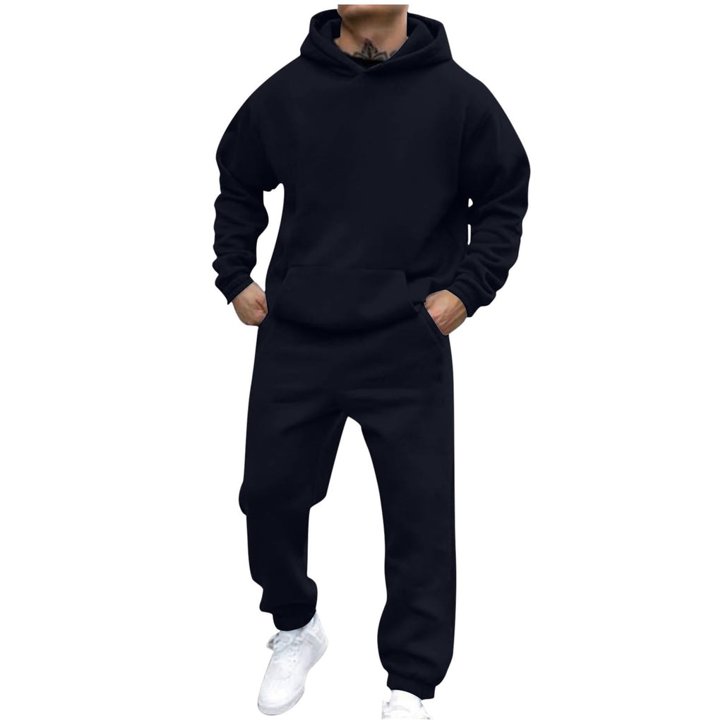 Men's Jogger Set 2 Piece Lounge Sweatshirt Sets Outfits Matching Sweatsuits Two Piece