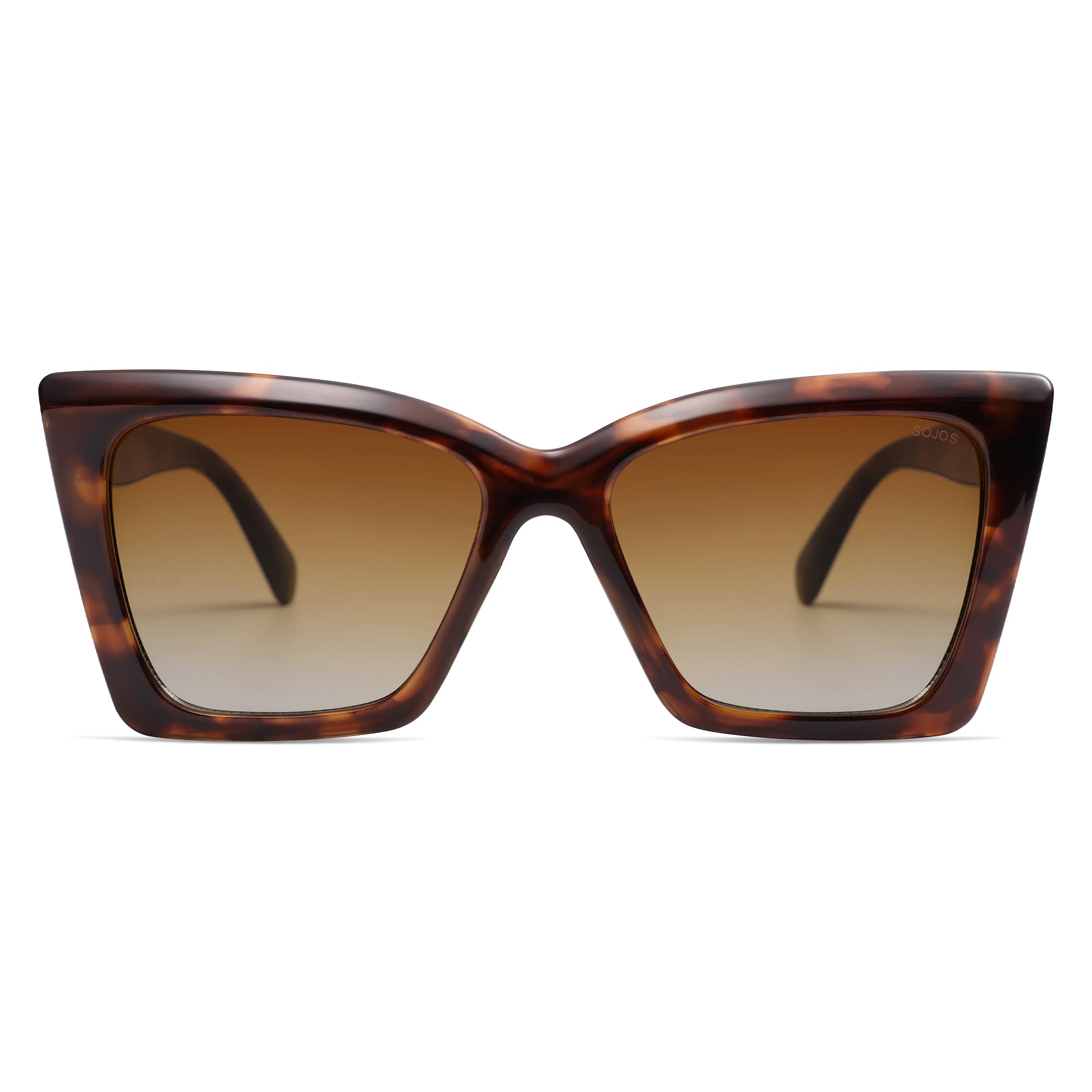 SOJOS Trendy Oversized Cateye Sunglasses Womens UV400 Large Designer Shades Lentes De Sol Para Mujer SJ2347