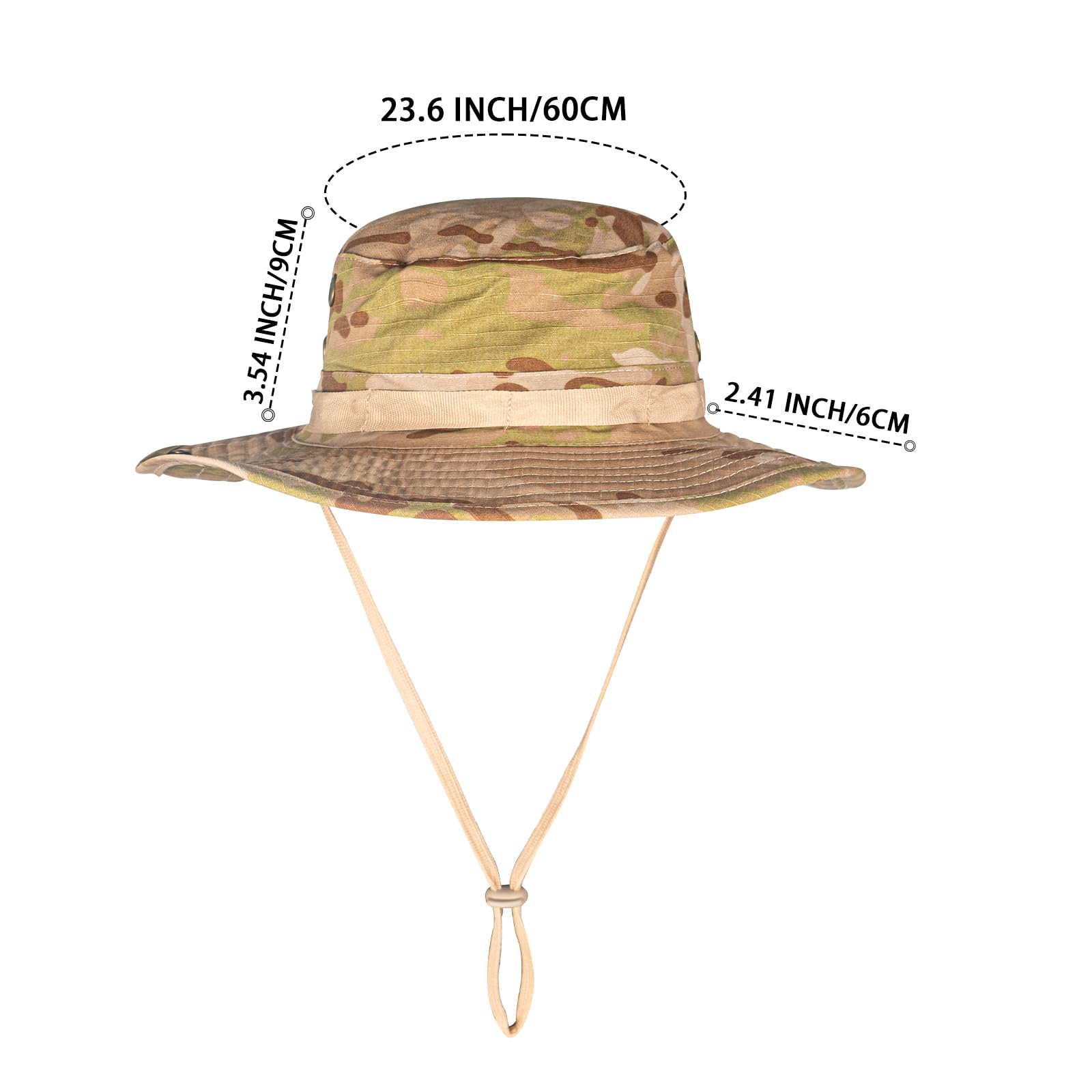 Sun Hats for Men Women Bucket Hat UPF 50+ UV Protection Boonie Hat for Safari Fishing Hiking Garden Beach