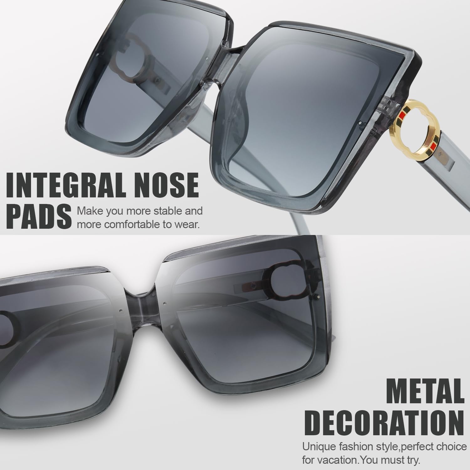 The Fresh Classic Crystal Elegant Women Beauty Design Sunglasses Gift Box