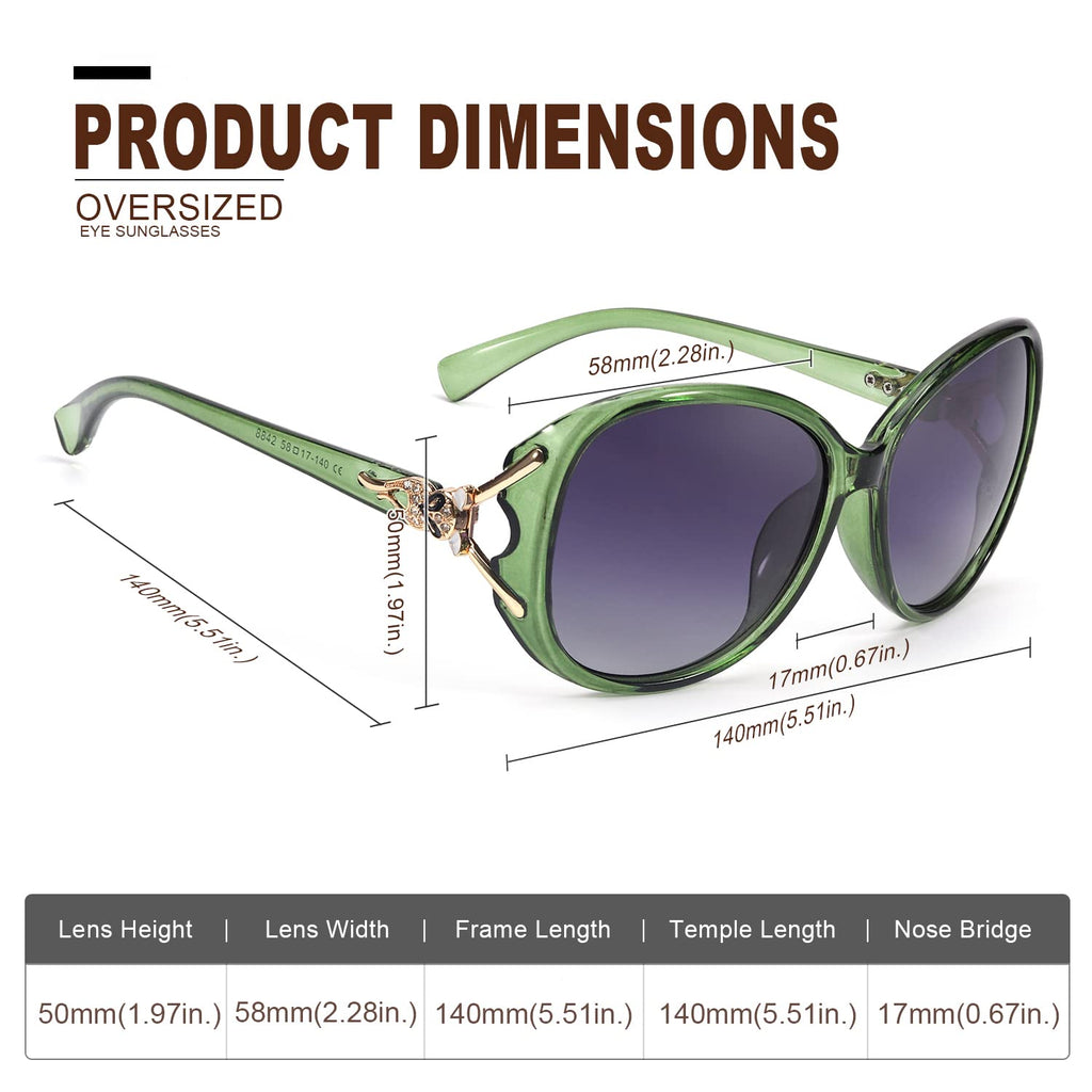 FIMILU Sunglasses for Women Trendy Polarized Sunglasses Oversized Big Sun Glasses Ladies Shades UV Protection
