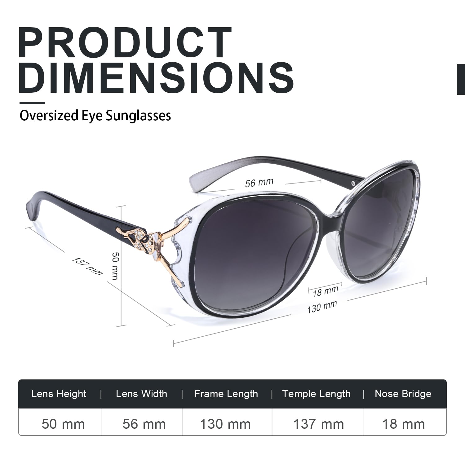 FIMILU Sunglasses for Women Trendy Polarized Sunglasses Oversized Big Sun Glasses Ladies Shades UV Protection