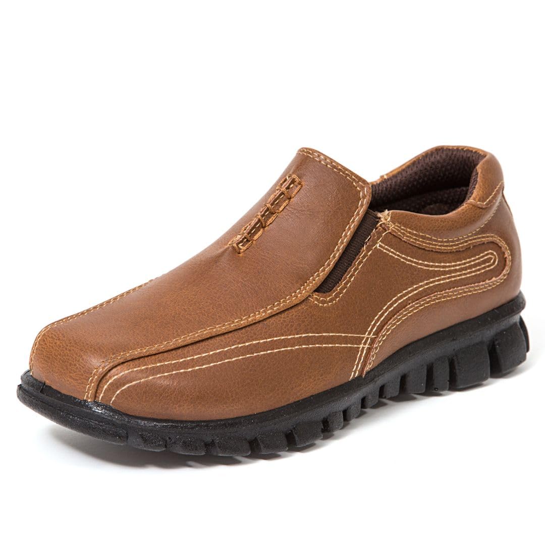Deer Stags Stadium Sneaker Bottom Dress Comfort Slip-On (Little Kid/Big Kid)