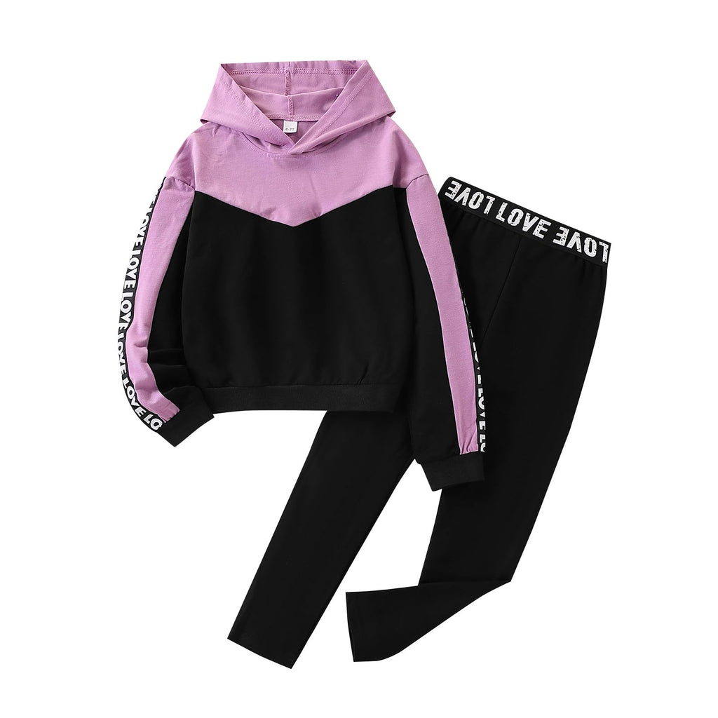 Kid Girls Clothes - Girls Outfits Tie Dye Tops and Leggings Pants 2 Piece Spring Clothes Set