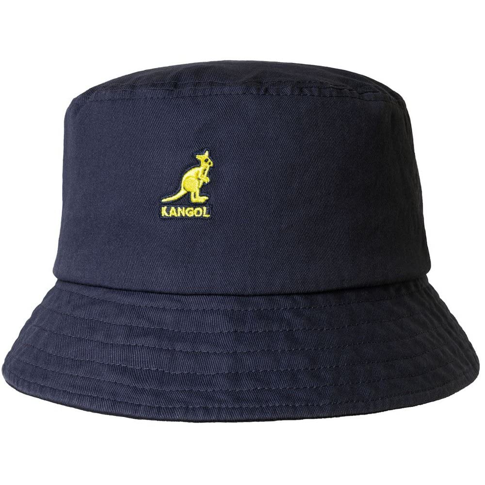 Kangol Washed Bucket Hat - Marine Teal/XL