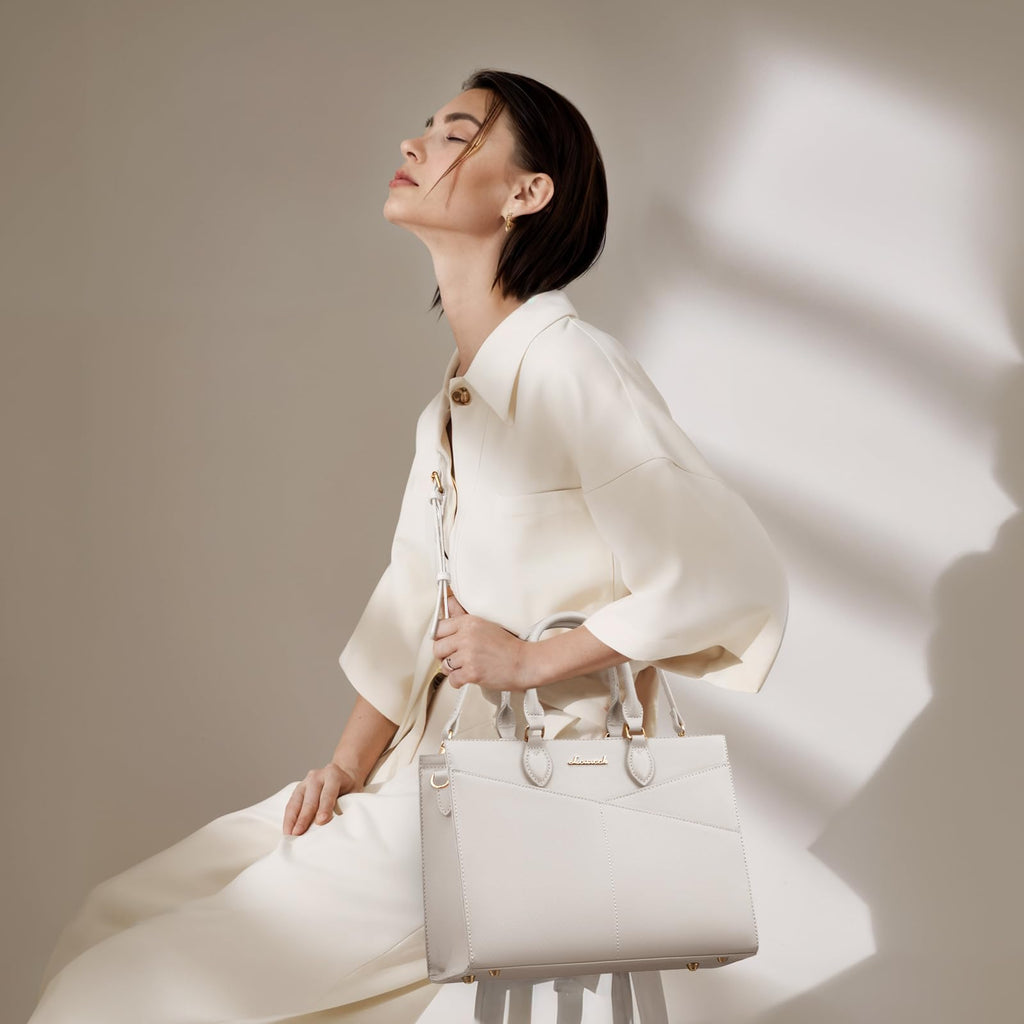 LOVEVOOK Purses for Women,Satchel Handbags Tote Bag, Black Pu Leather Shoulder Crossbody Top Handle Purse with Zipper