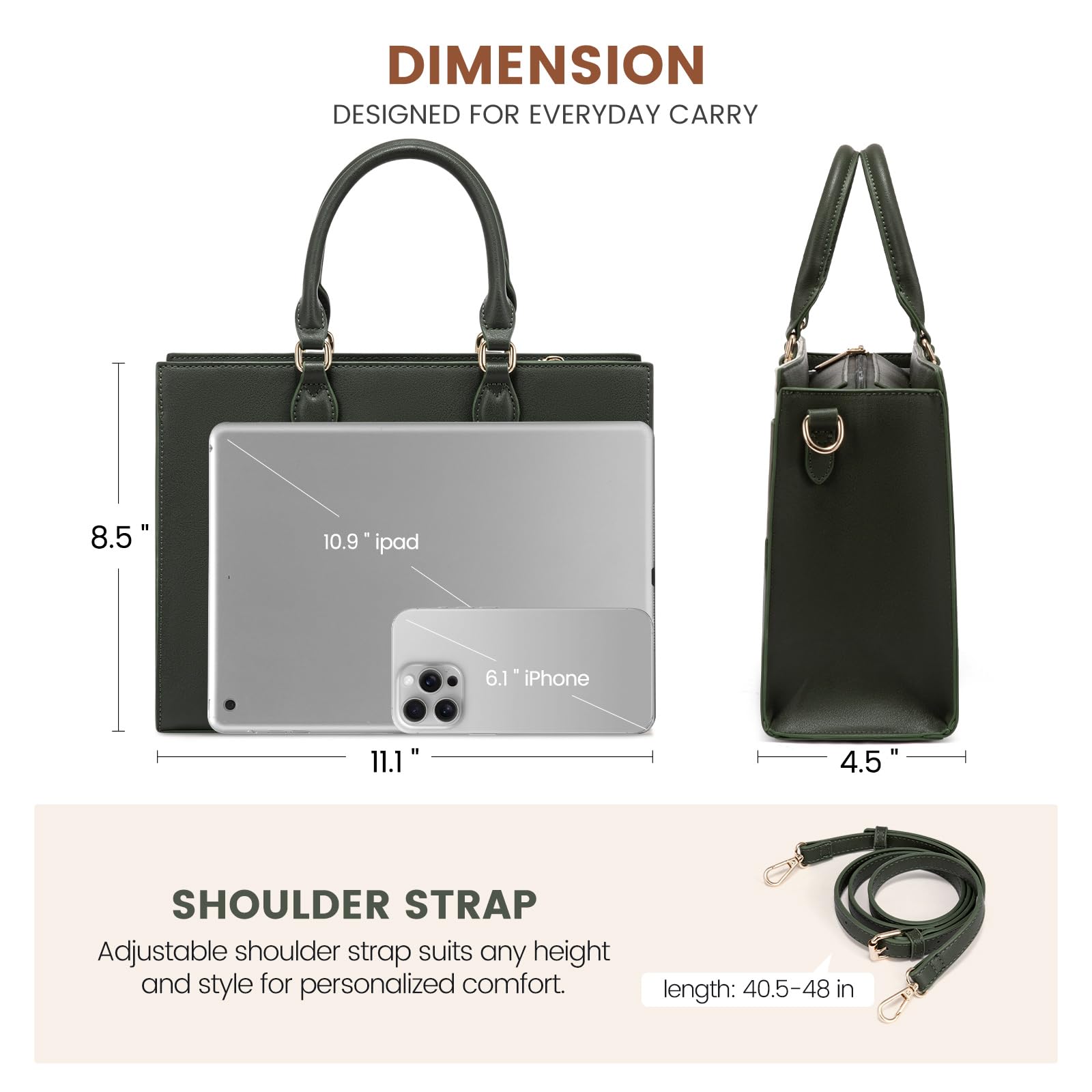 LOVEVOOK Purses for Women,Satchel Handbags Tote Bag, Black Pu Leather Shoulder Crossbody Top Handle Purse with Zipper