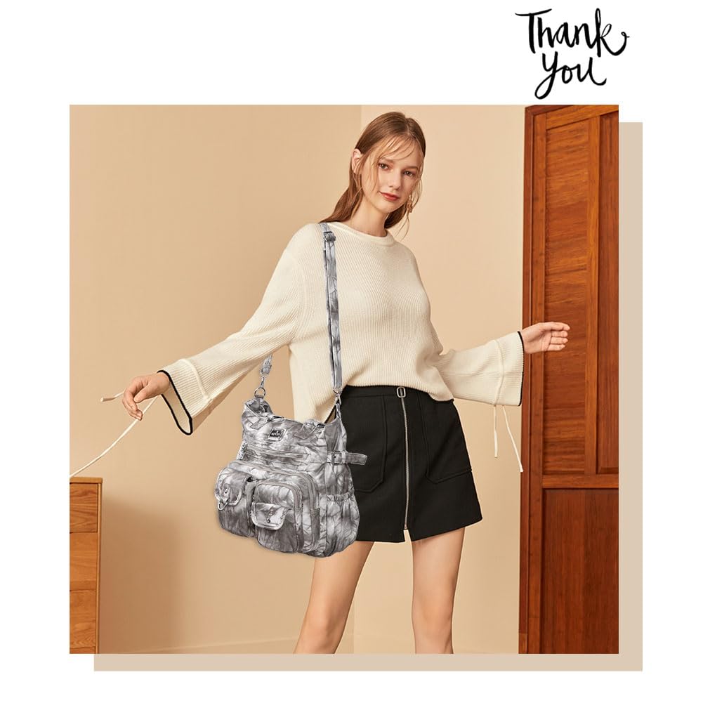 Angelkiss Purses and Handbag for Women Soft Leather Hobo Bags Satchel Shoulder Bags Ladies Tote Crossbody Bag