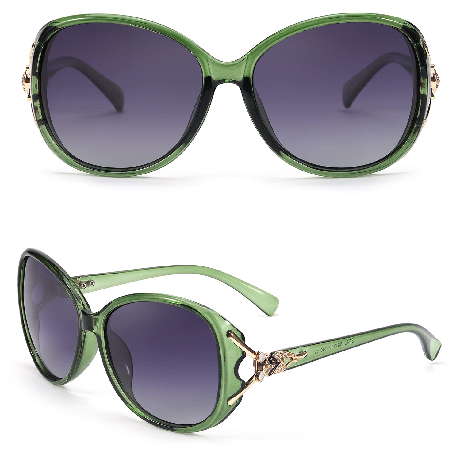 FIMILU Sunglasses for Women Trendy Polarized Sunglasses Oversized Big Sun Glasses Ladies Shades UV Protection