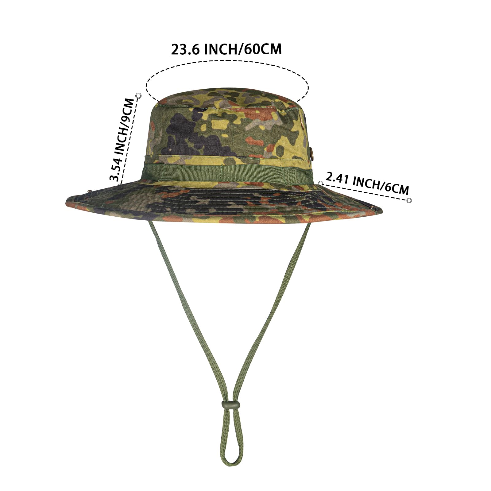 Sun Hats for Men Women Bucket Hat UPF 50+ UV Protection Boonie Hat for Safari Fishing Hiking Garden Beach
