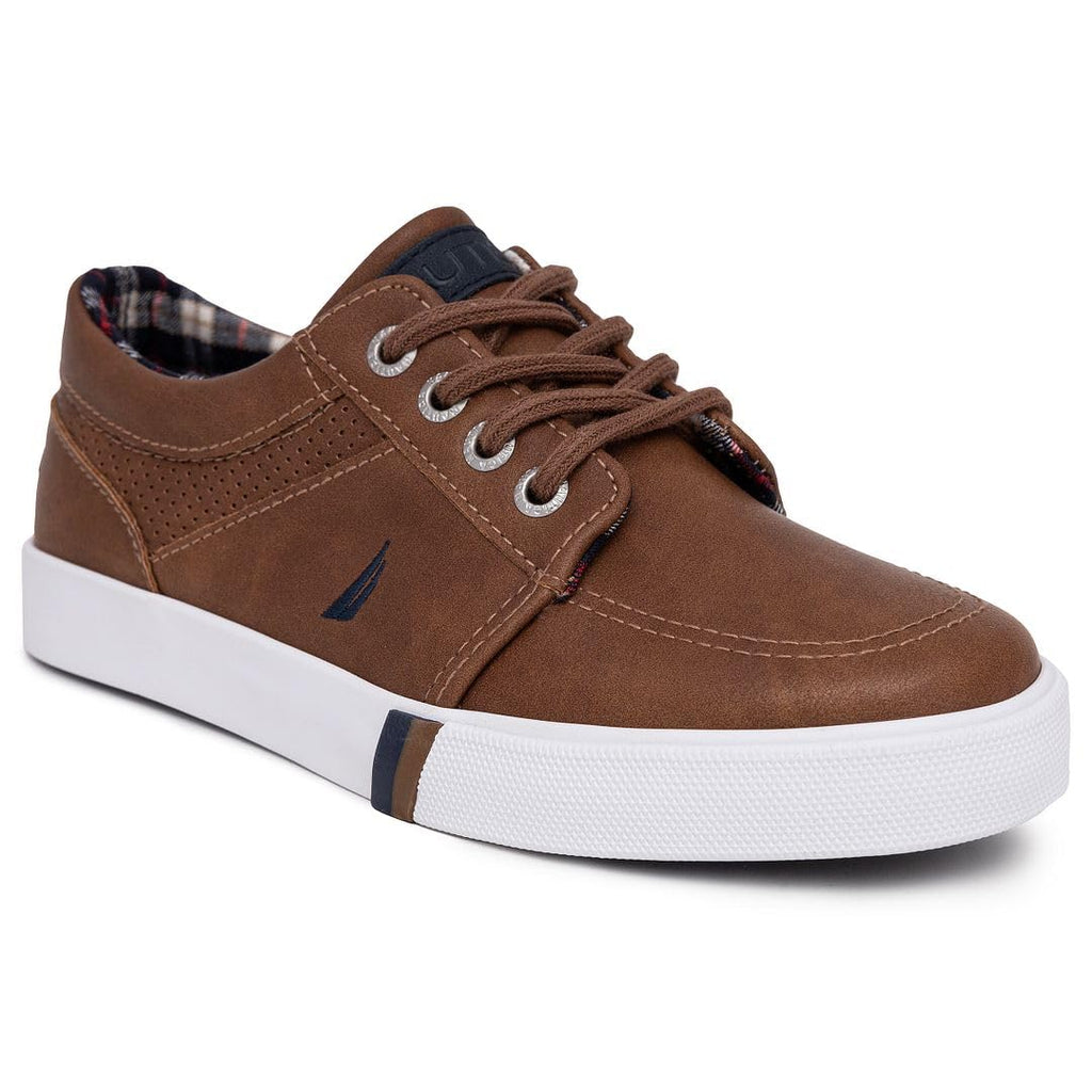 Nautica Kids Boys Lace-Up Fashion Sneakers Low-Top Dress Shoes for Youth - (Big Kid/Little Kid)