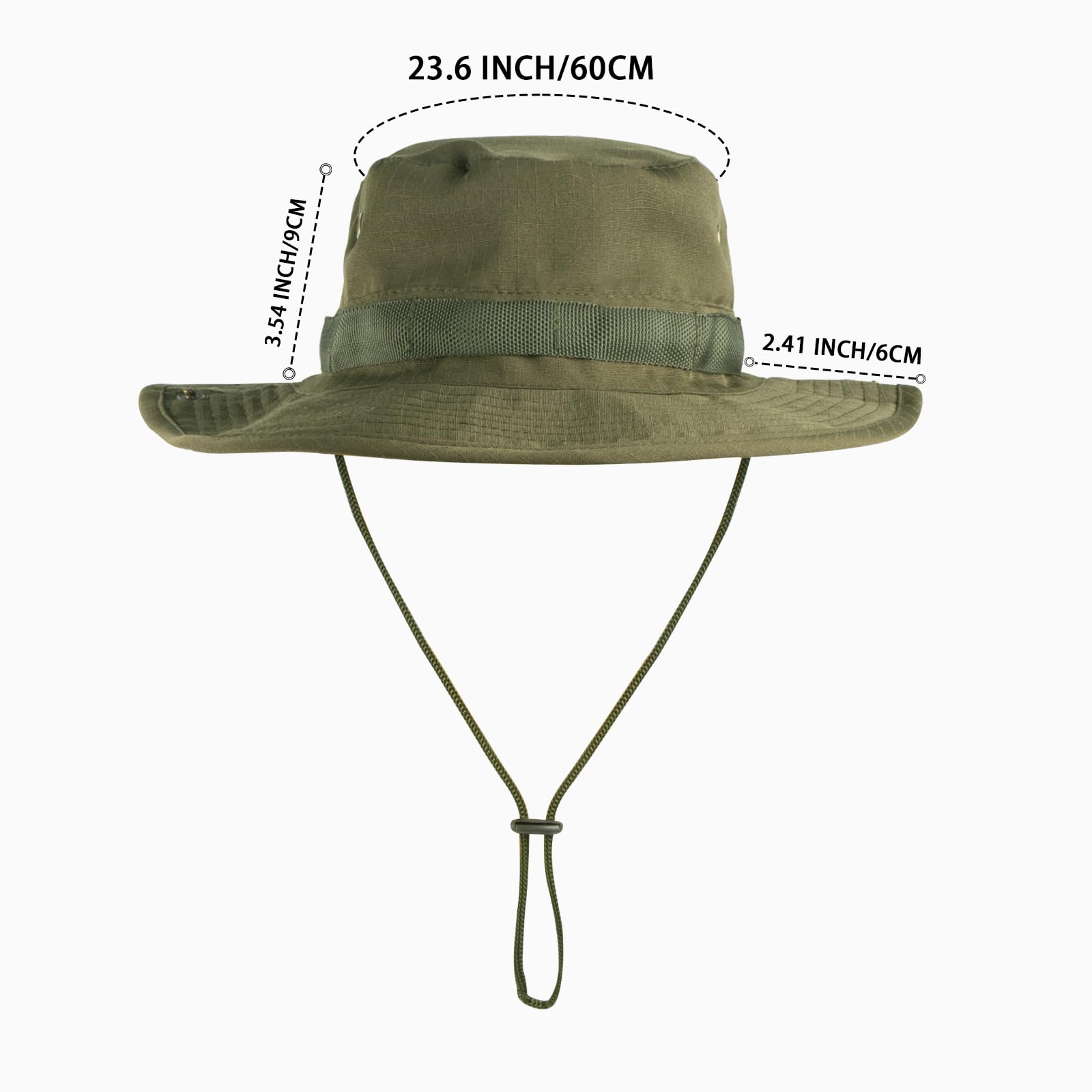 Sun Hats for Men Women Bucket Hat UPF 50+ UV Protection Boonie Hat for Safari Fishing Hiking Garden Beach