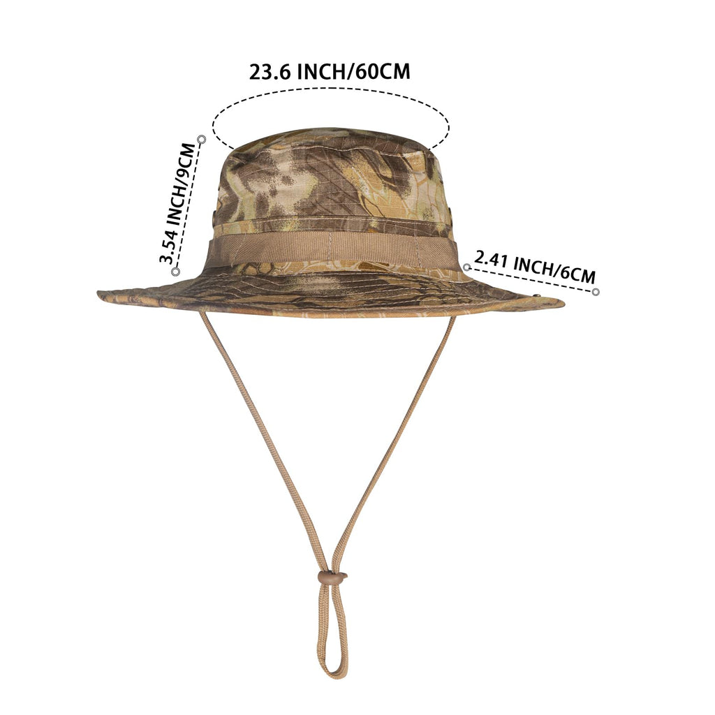 Sun Hats for Men Women Bucket Hat UPF 50+ UV Protection Boonie Hat for Safari Fishing Hiking Garden Beach