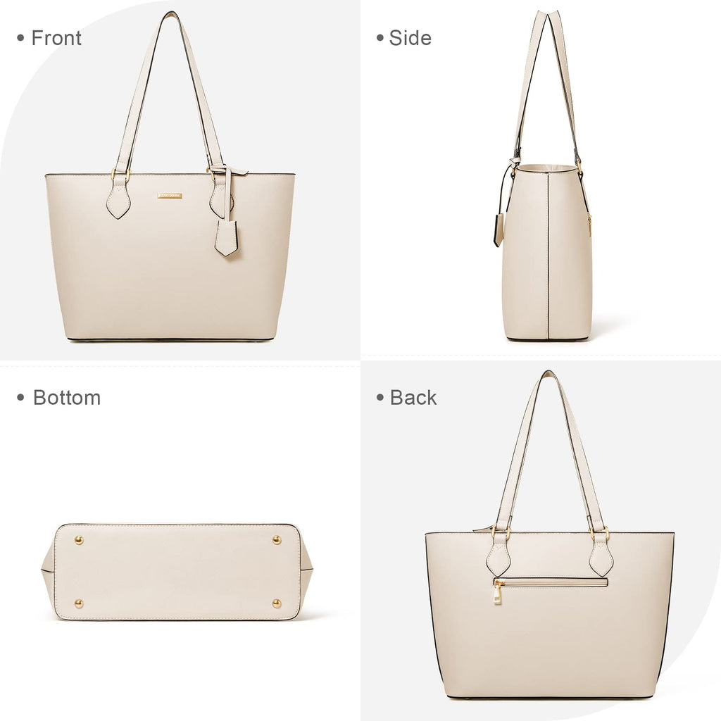 4PCS Women Fashion Handbags Purses Wallet Shoulder Bags Casual Tote Bag Crossbody Bags, Handbag Set Gift for Ladies Girls