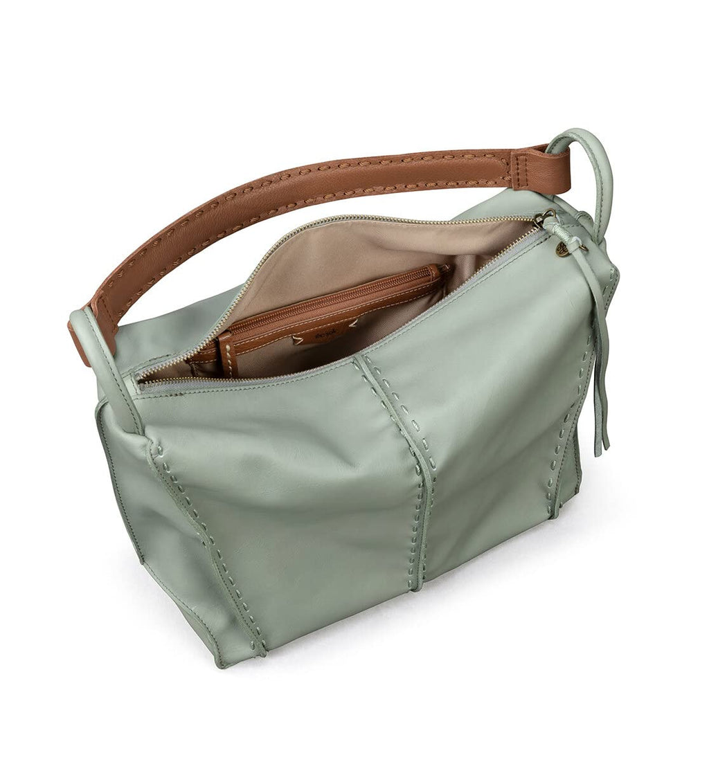 The Sak Los Feliz Hobo Purse - Premium Large Leather Women's Handbag for Everyday & Travel - Durable Purse With Zipper Pocket