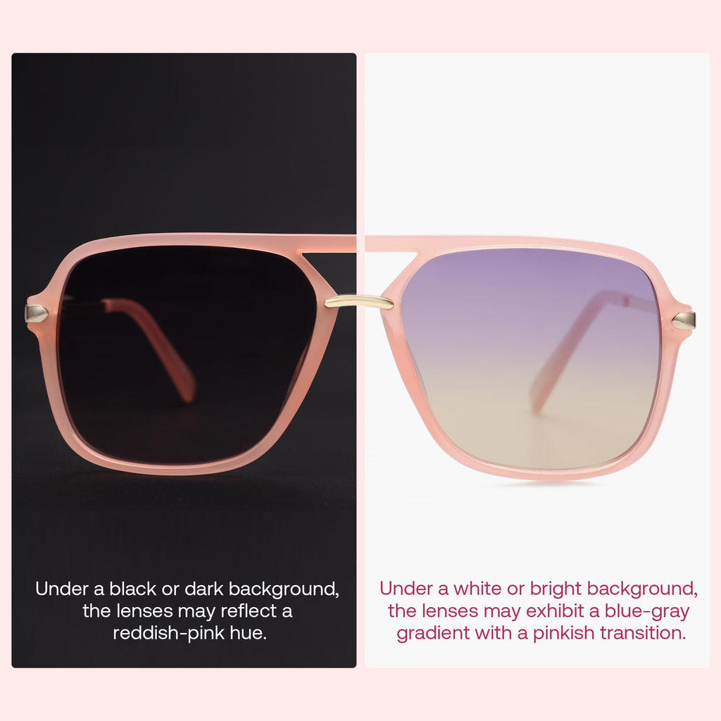 SOJOS Sunglasses for Women & Men, Square, Retro, Polarized Lens, Trendy Aviator, 90s Shades