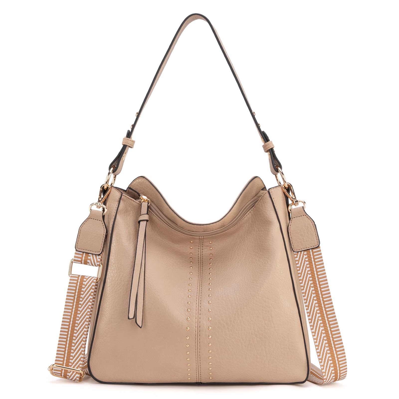 Montana West Medium Hobo Bags for Women Top Handle Satchel Shoulder Purse Bucket Handbag