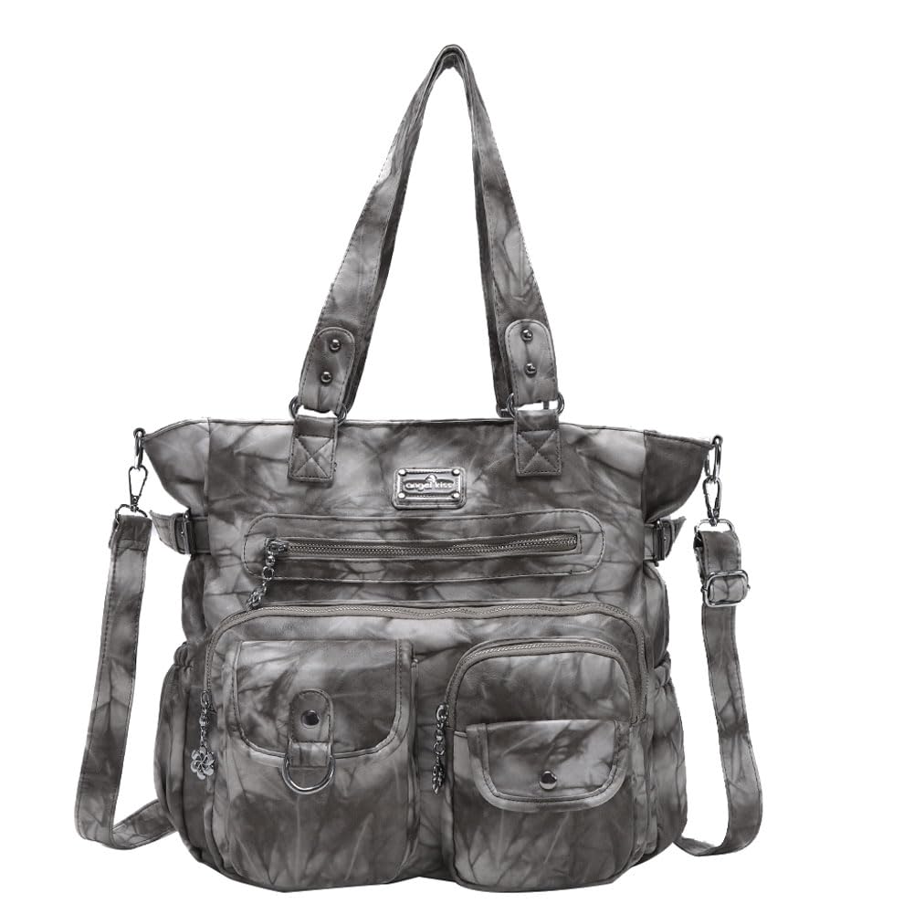 Angelkiss Purses and Handbag for Women Soft Leather Hobo Bags Satchel Shoulder Bags Ladies Tote Crossbody Bag