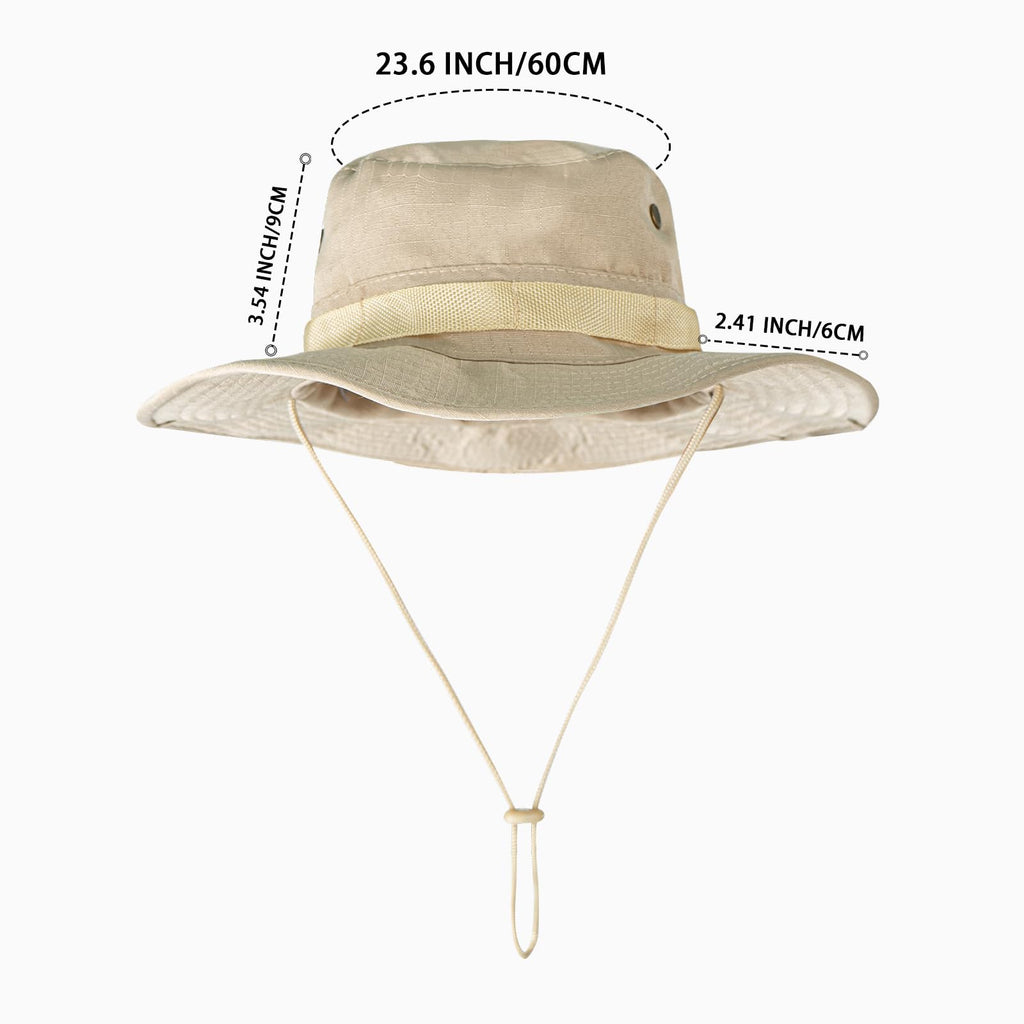 Sun Hats for Men Women Bucket Hat UPF 50+ UV Protection Boonie Hat for Safari Fishing Hiking Garden Beach
