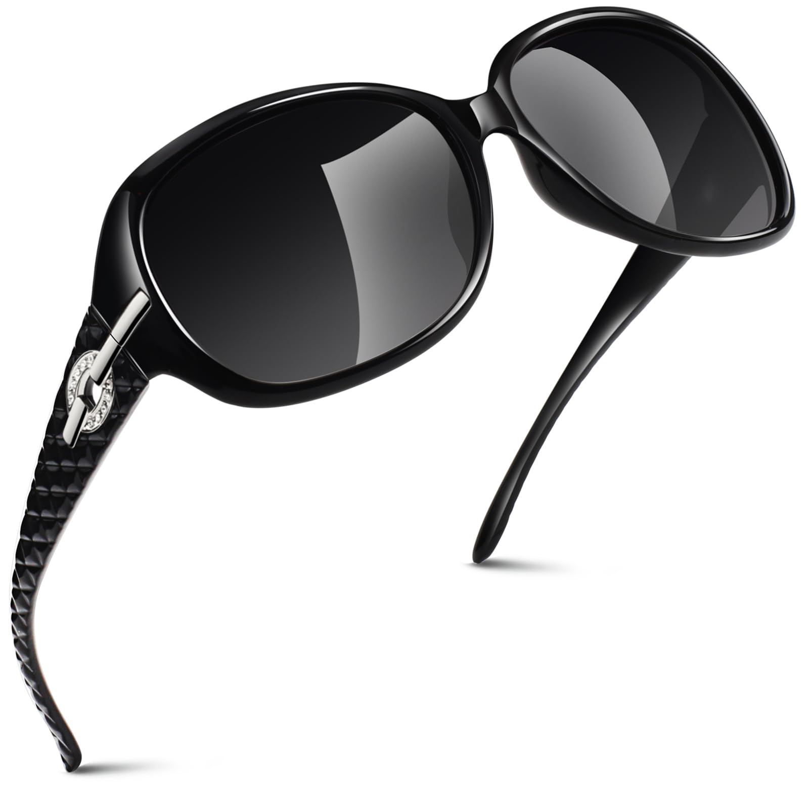 Sunier Sunglasses Womens Polarized Trendy Oversized Sun Glasses Fashion Ladies Shades 100% UV400 Protection S85