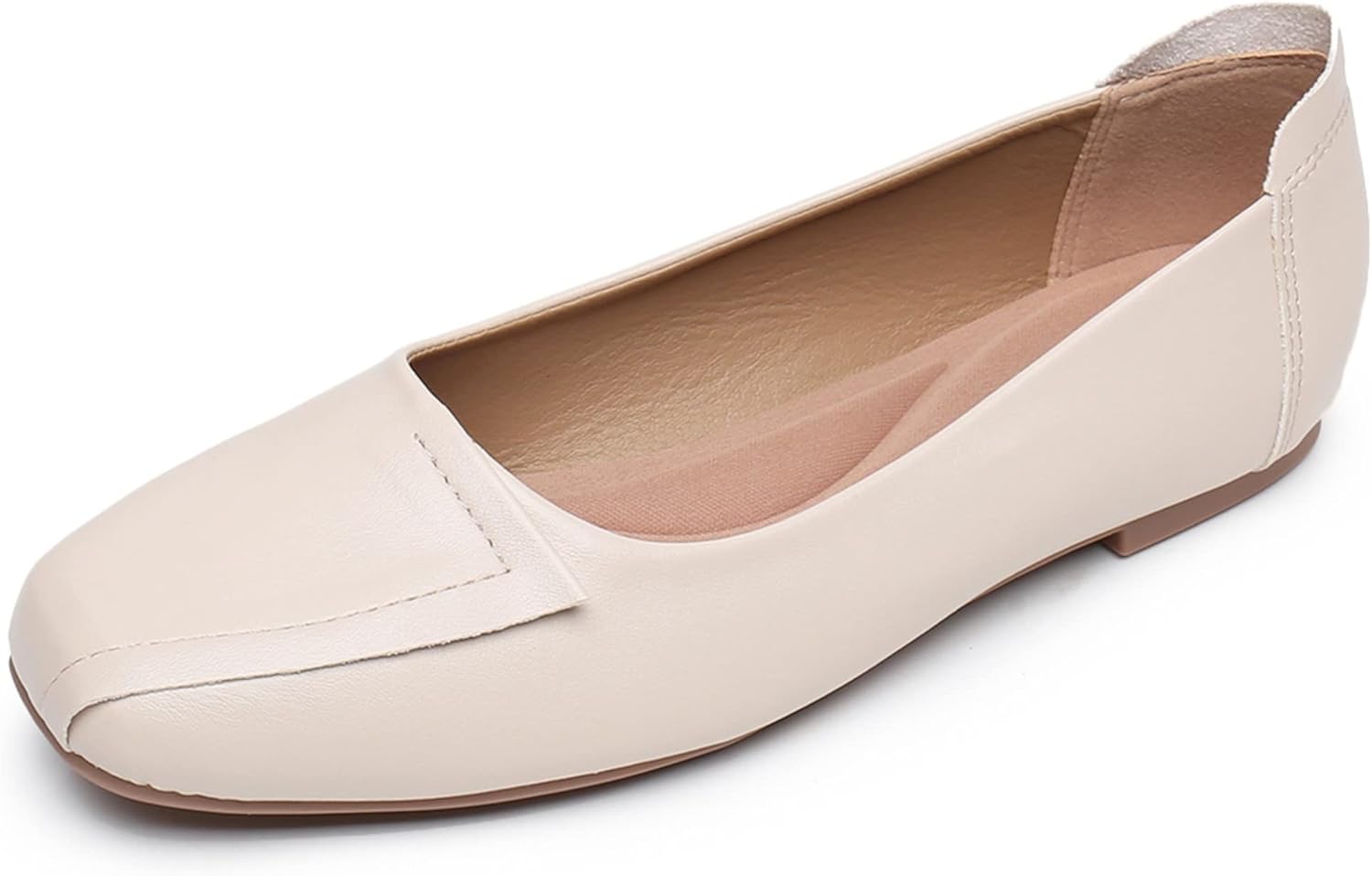 VenusCelia Women's Plain Dance Flat Shoe