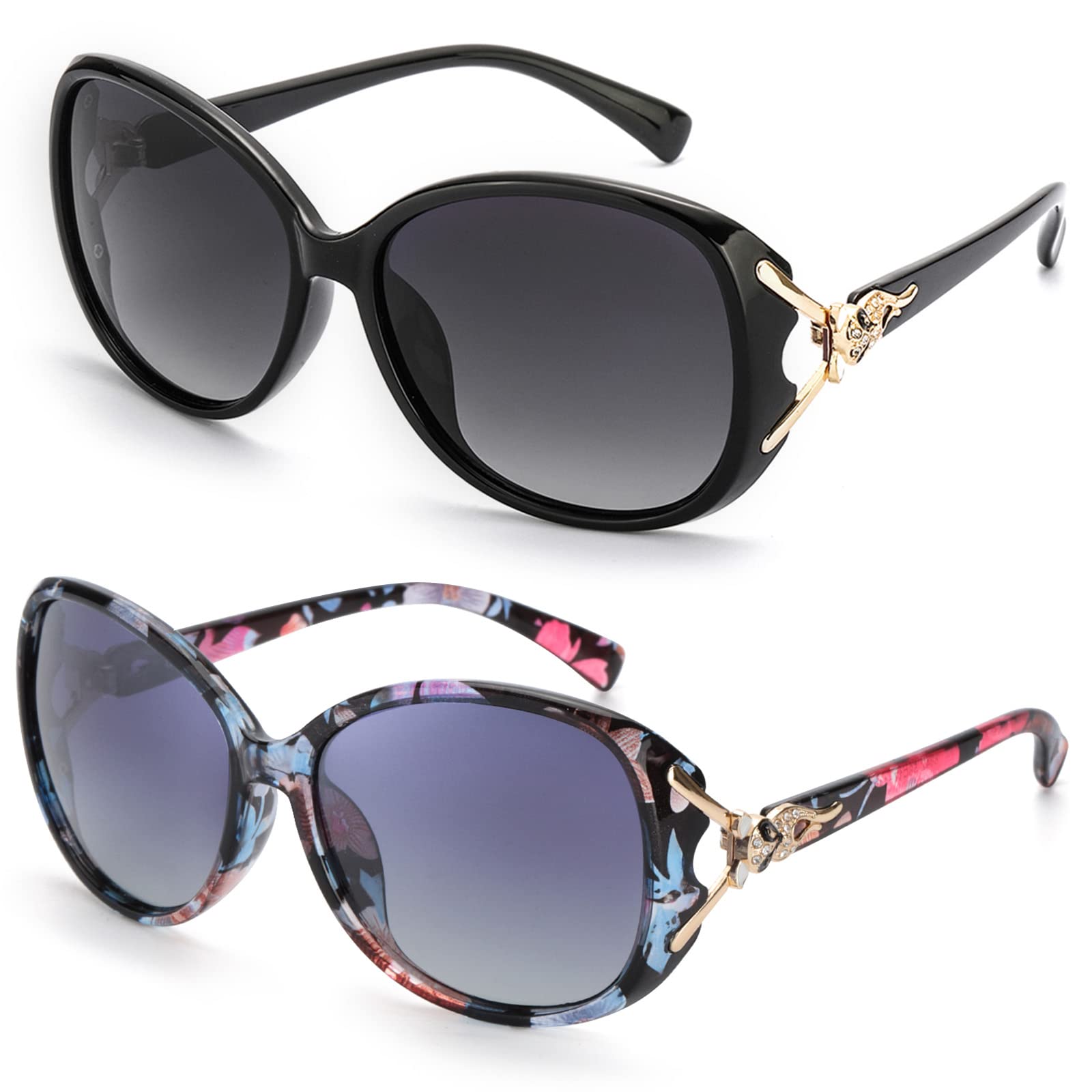 FIMILU Sunglasses for Women Trendy Polarized Sunglasses Oversized Big Sun Glasses Ladies Shades UV Protection