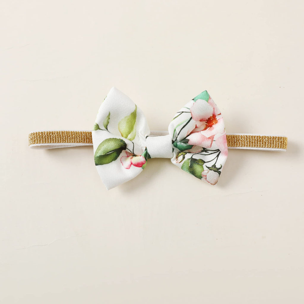 YALLET 3Pcs Toddler Girl Clothes Solid Color Long Sleeves Ruffle Top+Floral Pants+Headband 1-6 Years Fall/Winter Outfits Set