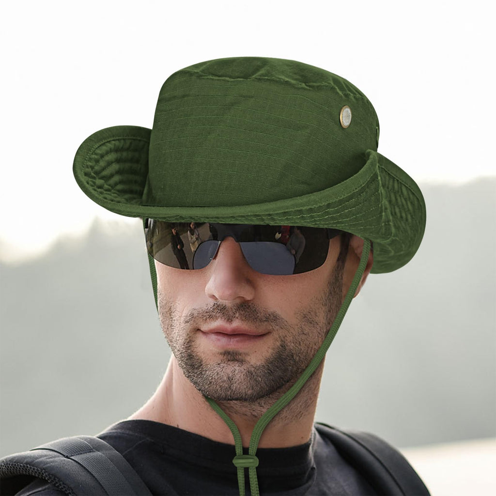 Sun Hats for Men Women Boonie Hat Foldable Fishing Hat UPF 50+ Bucket Hat for Fishing Hiking Garden Safari Beach