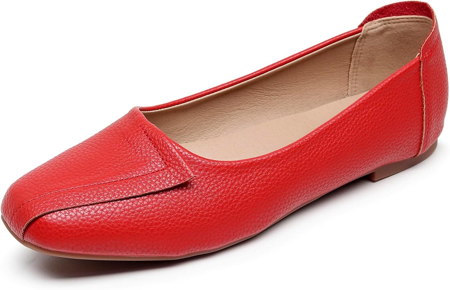 VenusCelia Women's Plain Dance Flat Shoe