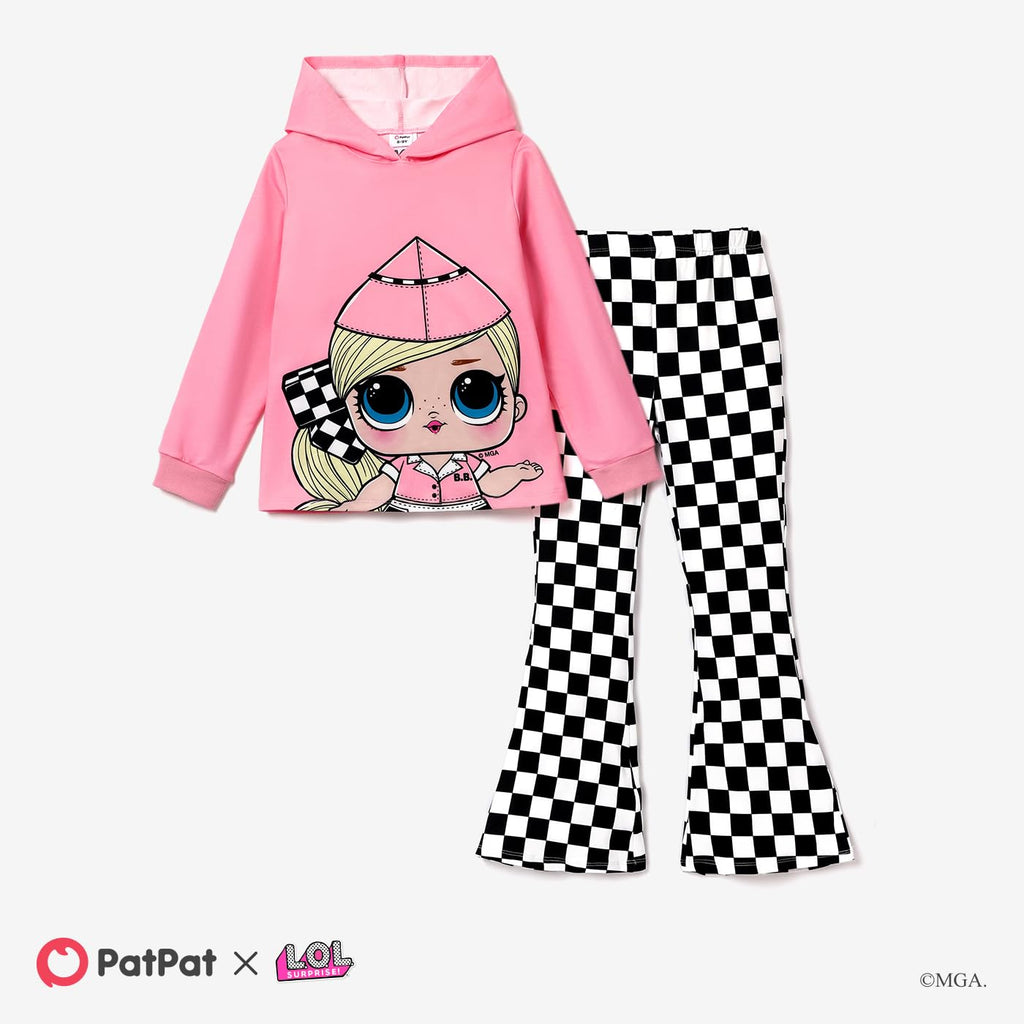 L.O.L. Surprise! Girls Clothes Hoodie and Pant Long Sleeve Sweatshirt Leggings Girls Outfits Sets 2Pcs